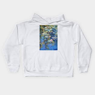 Monet's Pond, Giverny Kids Hoodie